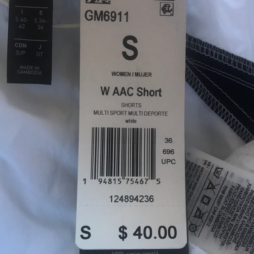 Adidas Athletic/Athleisure Multi-Sport Shorts NWT! - Picture 7 of 8